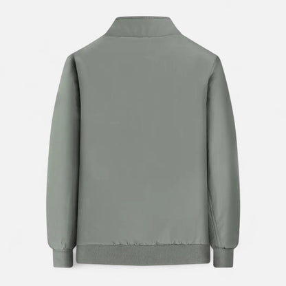 Harrington | Men’s Casual Solid Colour Fleece Jacket