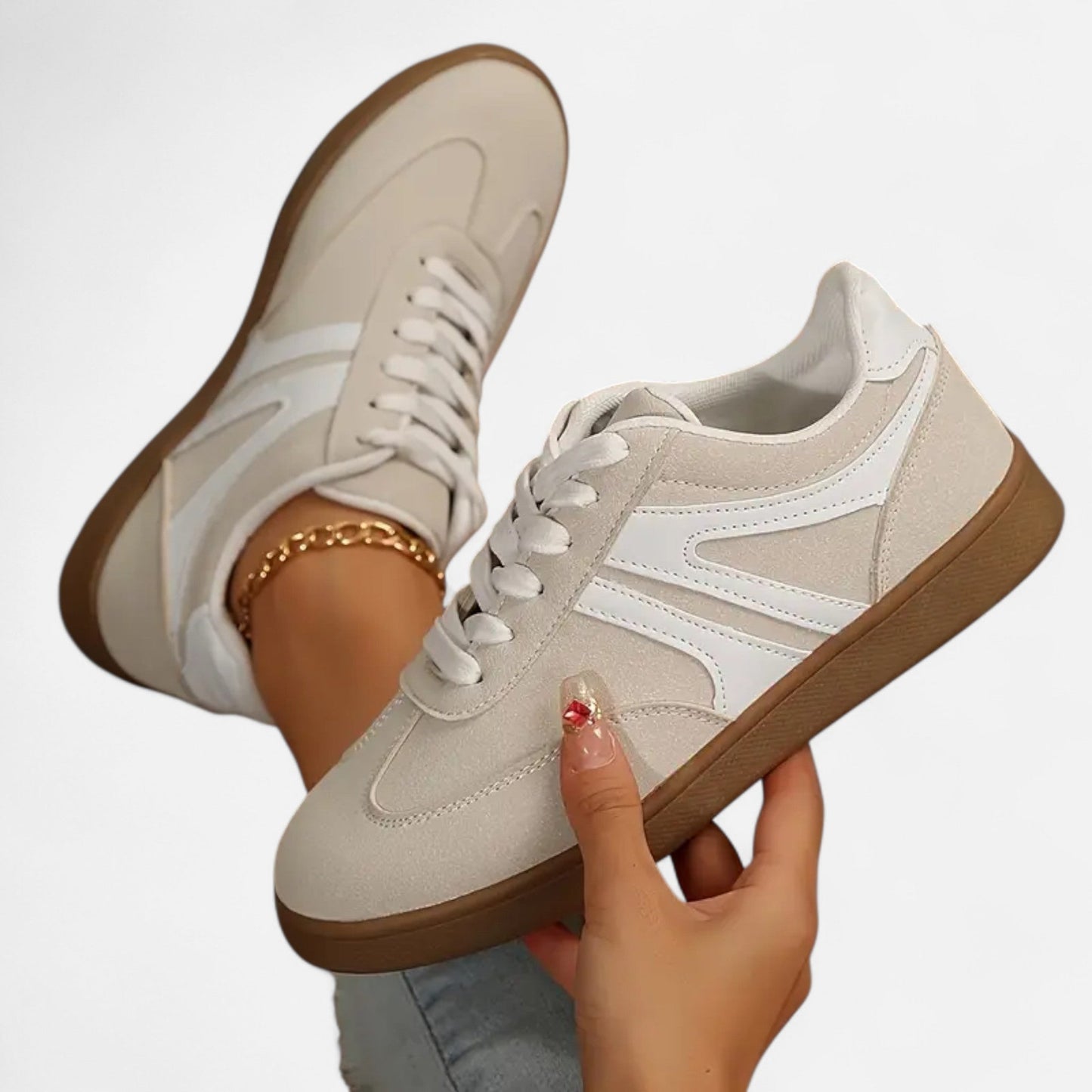 Harrington | Women’s Low-Top Lace-Up Sneakers