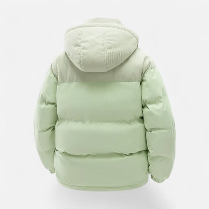 Harrington | Men’s Colour-Block Hooded Winter Jacket