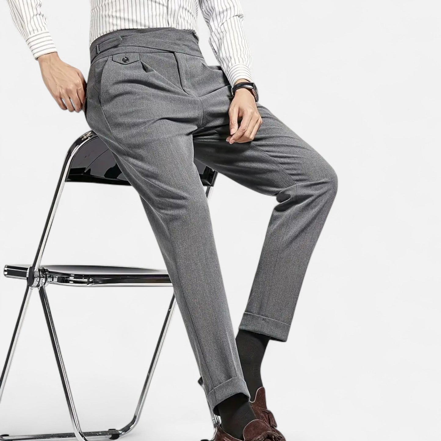 Harrington | Men’s Classic Naples Suit Bottoms