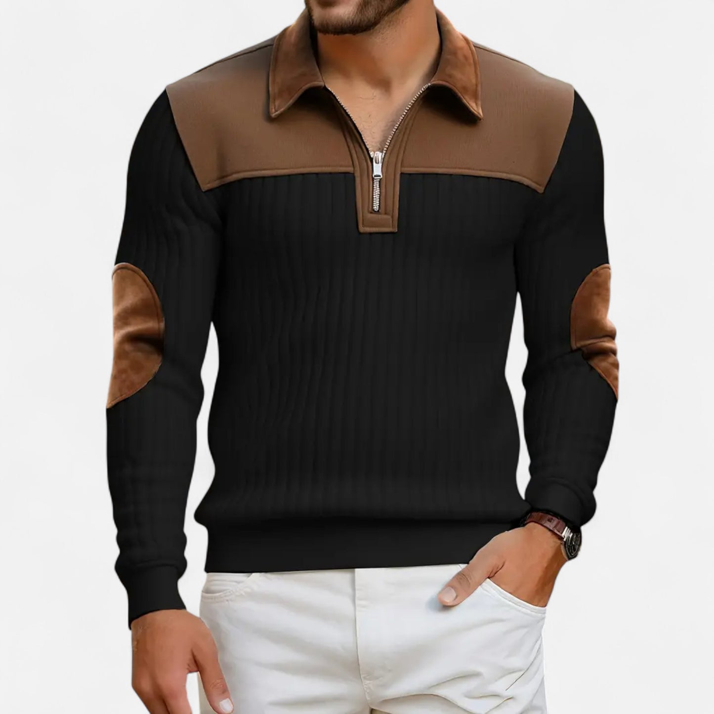 Harrington | Men’s Full-Zip Knitted Winter Jumper
