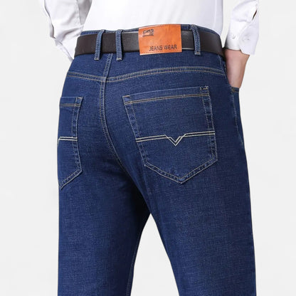 Harrington | Men’s High-Waist Faux Denim Trousers