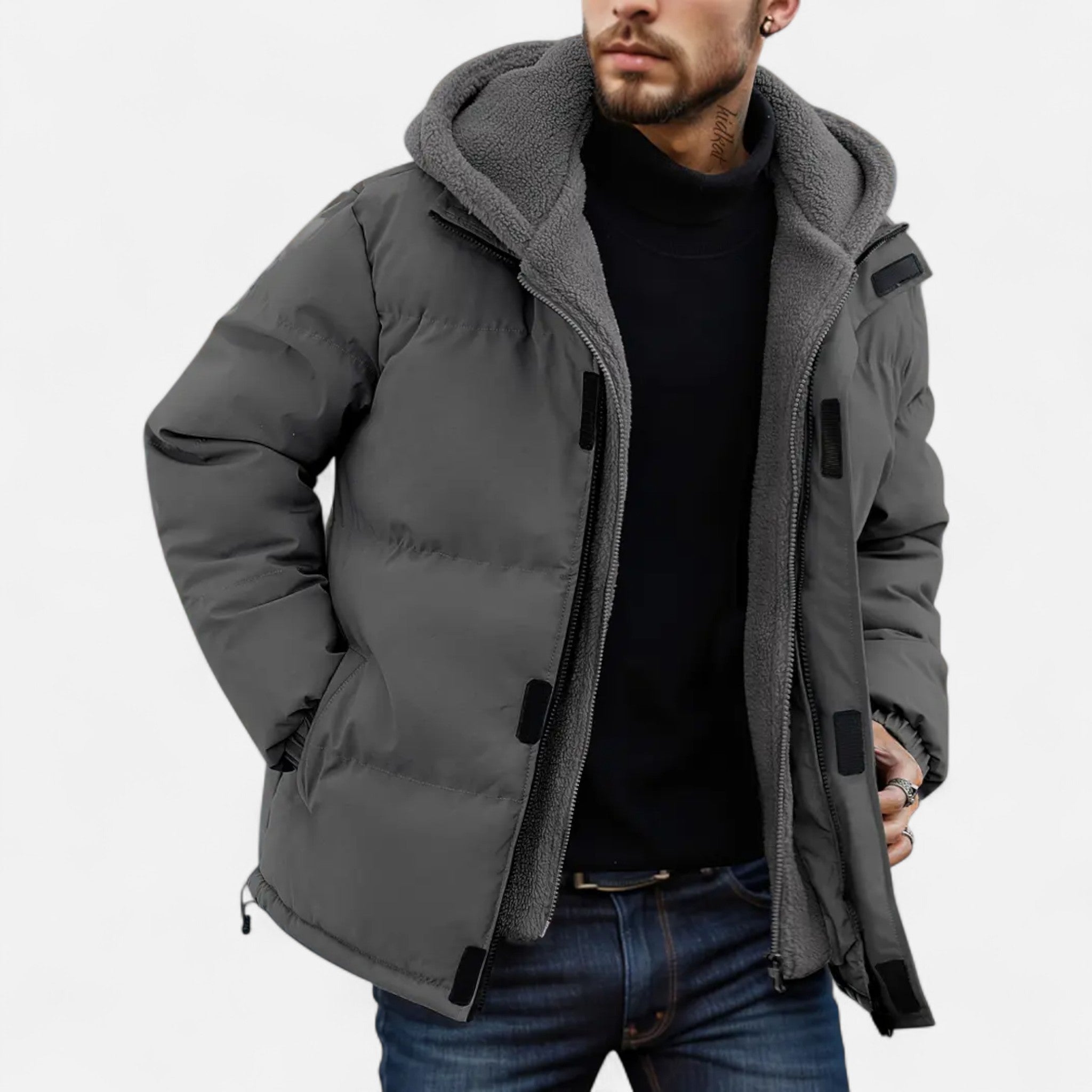Harrington | Men’s Hooded Winter Jacket