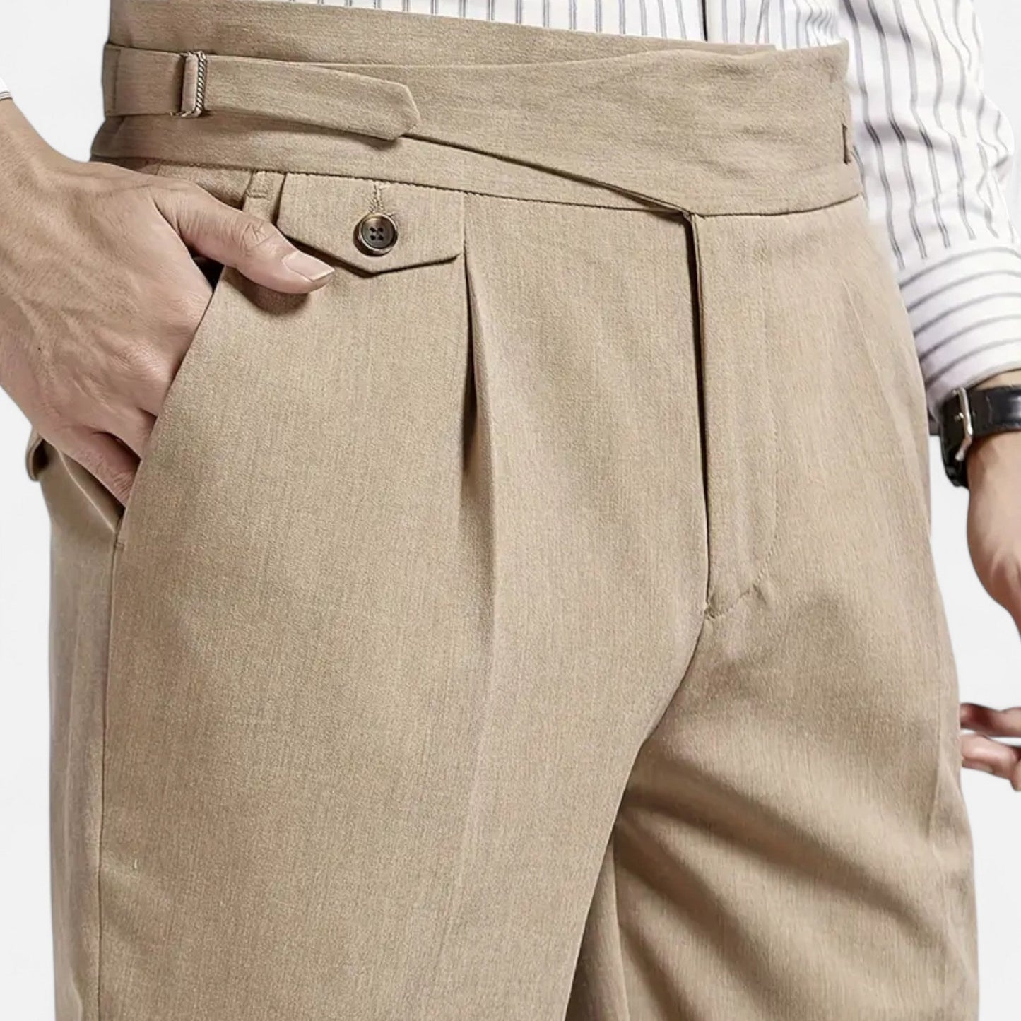 Harrington | Men’s Classic Naples Suit Bottoms