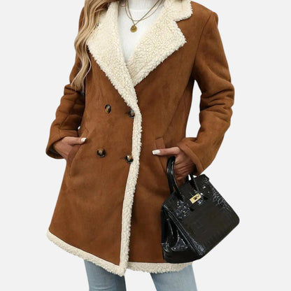 Harrington | Women’s Classic Winter Double-Breasted Coat