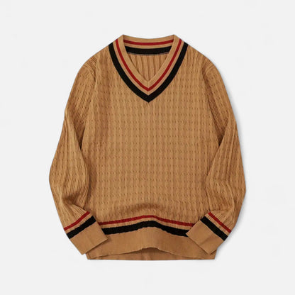 Harrington | Men’s Classic Knit V-Neck Top