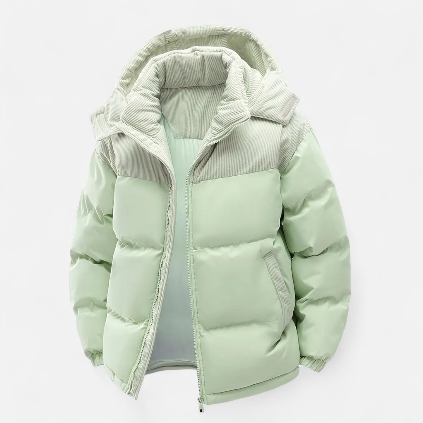 Harrington | Men’s Colour-Block Hooded Winter Jacket