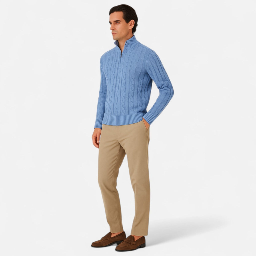 Harrington | Men’s Half-Zip Sweater – Casual Style, Premium Finish