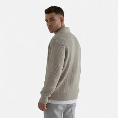 Harrington | Men’s Slim-Fit Half-Zip Knit Sweater