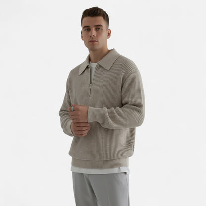 Harrington | Men’s Slim-Fit Half-Zip Knit Sweater