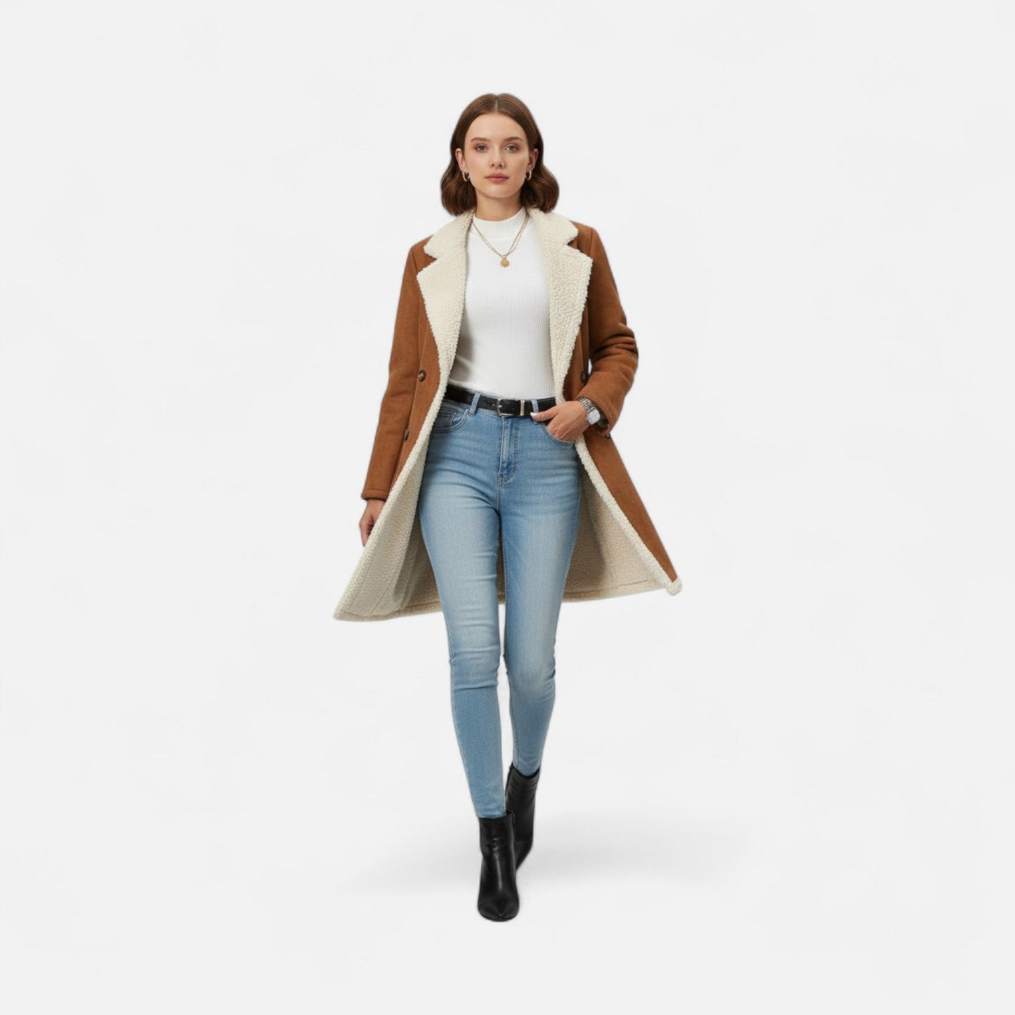 Harrington | Women’s Classic Winter Double-Breasted Coat