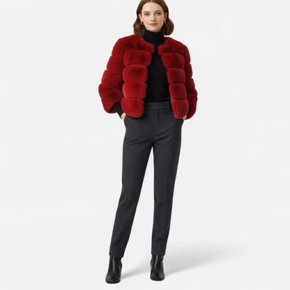 Harrington | Women’s Short Fluffy Winter Coat