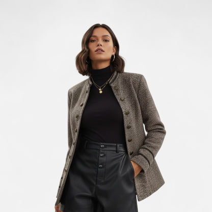 Harrington | Women’s Double-Breasted Blazer Jacket