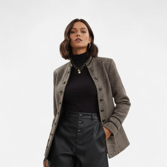 Harrington | Women’s Double-Breasted Blazer Jacket