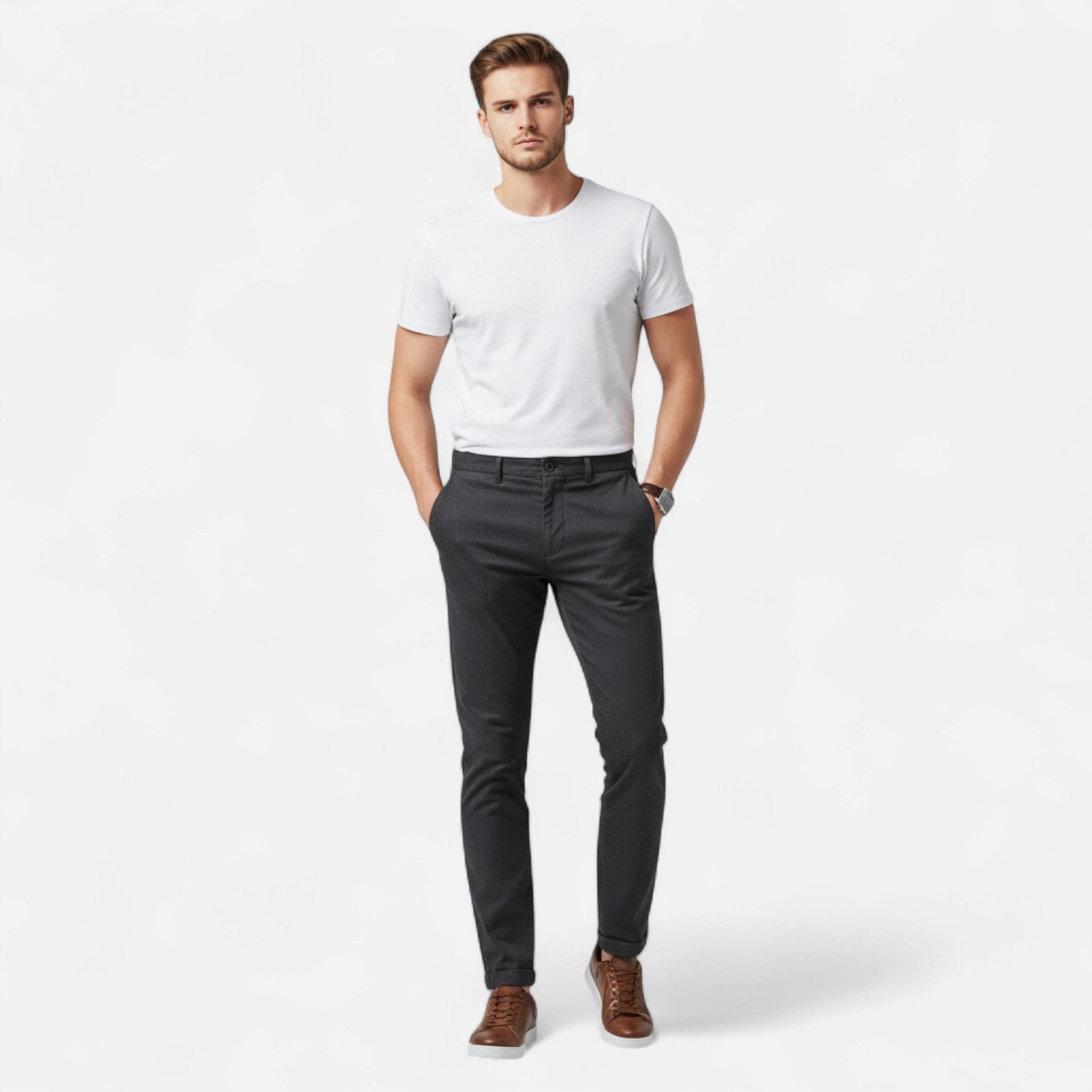 Harrington | Men’s Low-Top Casual Sneakers