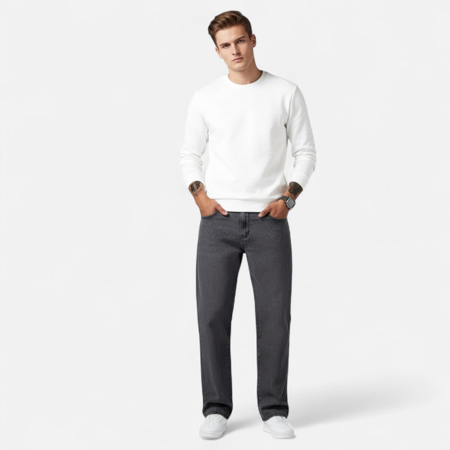 Harrington | Men’s Classic Straight-Leg Casual Denim