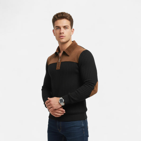 Harrington | Men’s Full-Zip Knitted Winter Jumper
