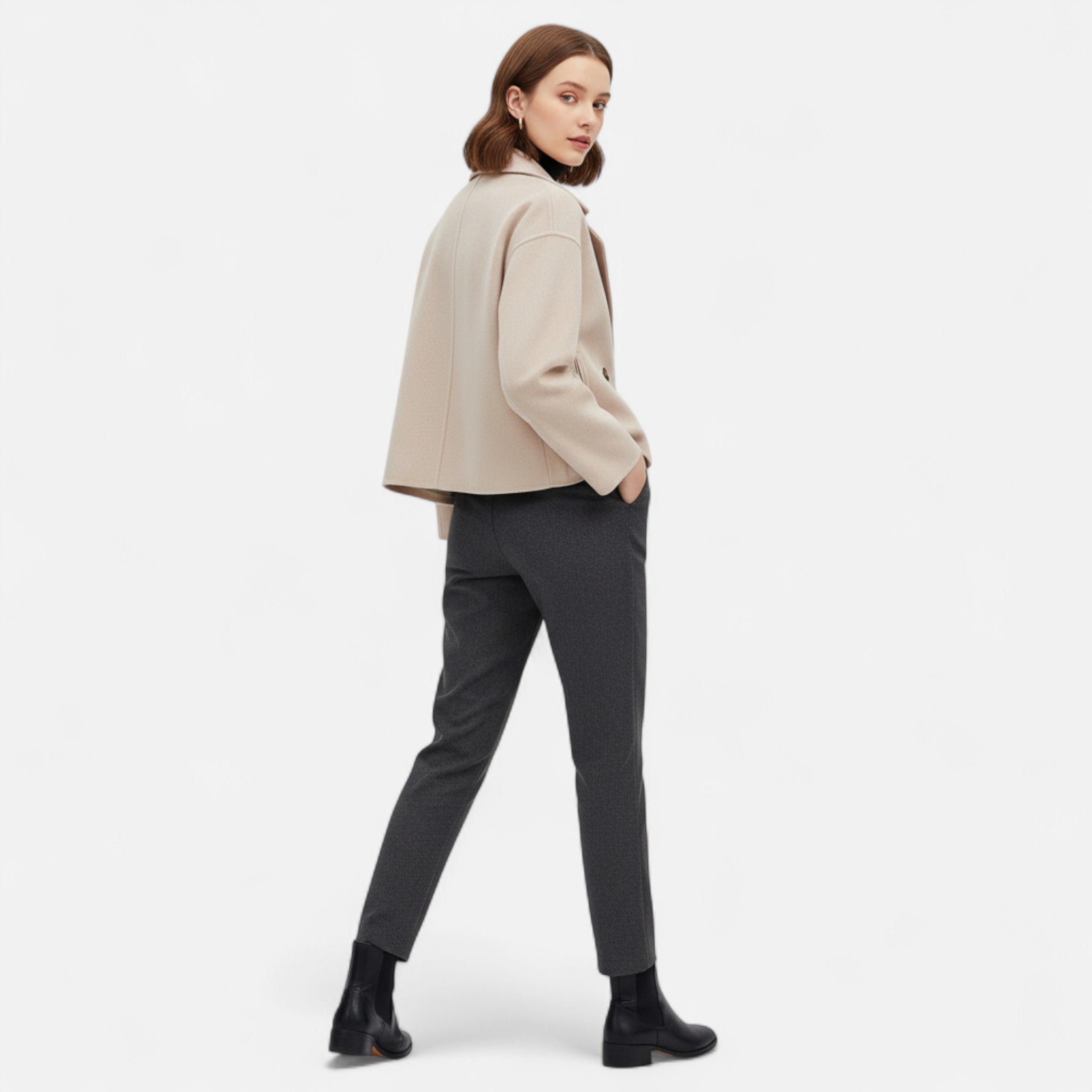 Harrington | Women’s Vintage Double-Breasted Coat