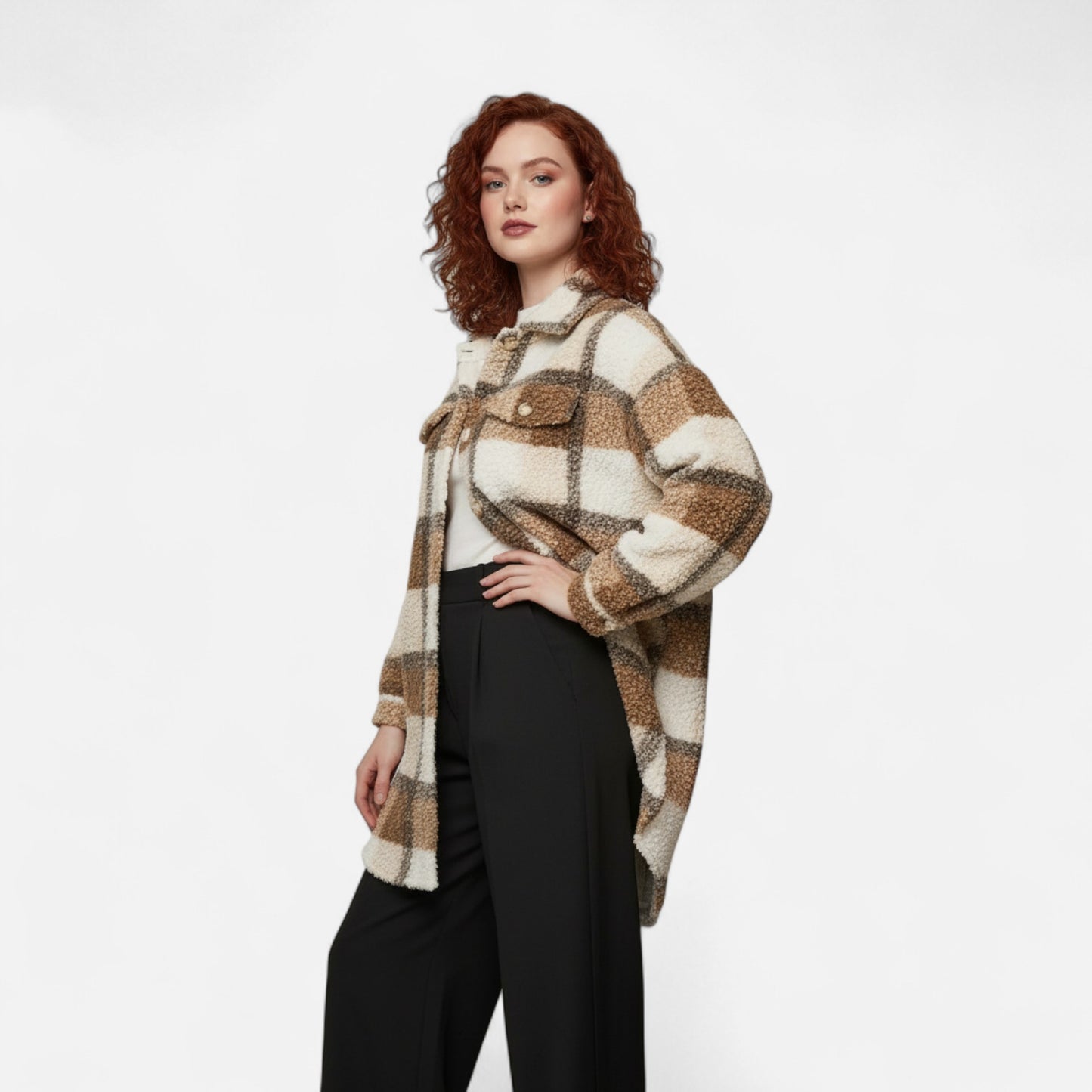 Harrington | Women’s Elegant Plaid Winter Jacket