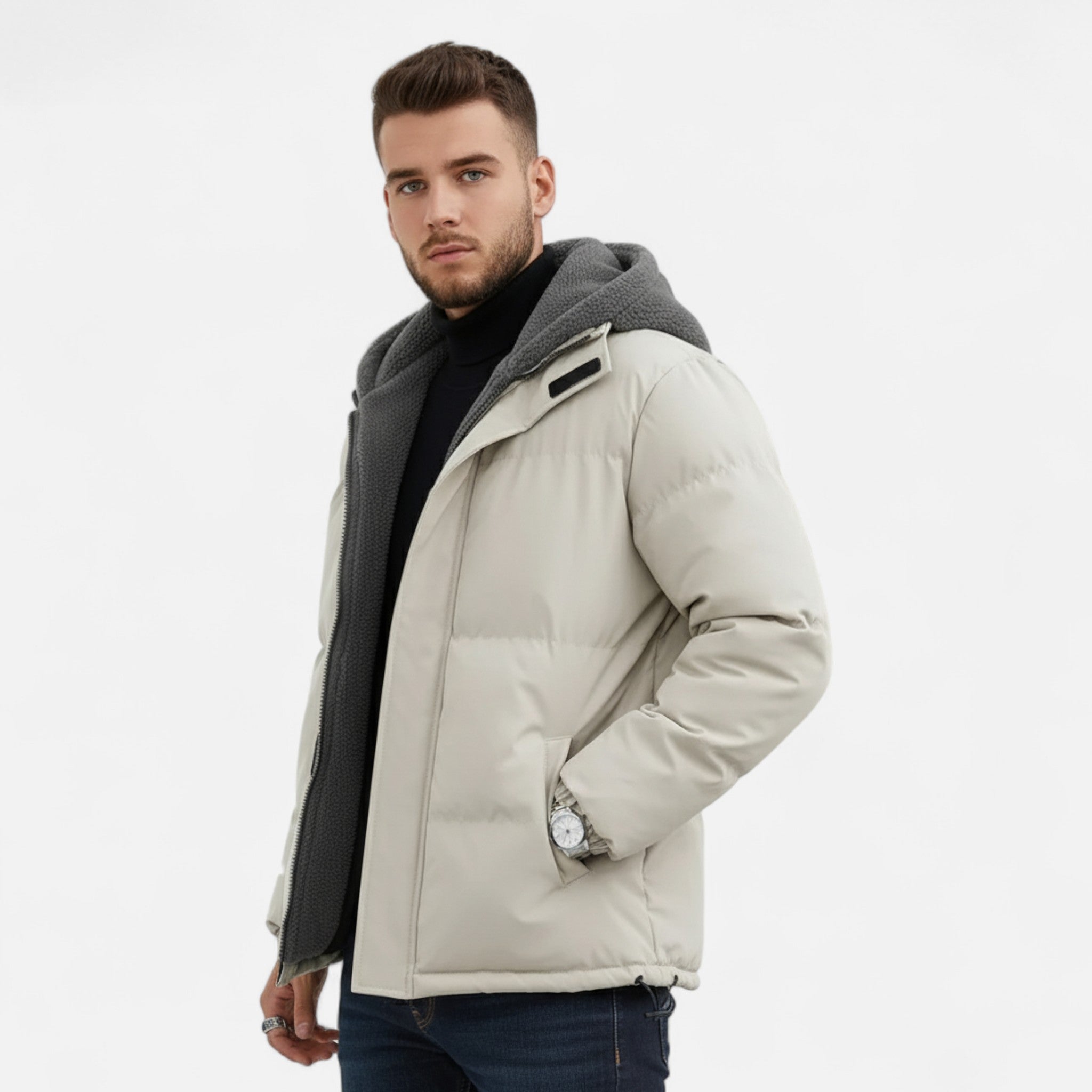 Harrington | Men’s Hooded Winter Jacket