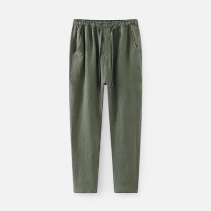 Harrington | Men’s Linen Trousers – Natural Lightness, Effortless Elegance