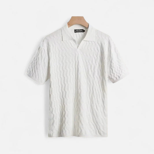 Harrington | Casual Cuban Collar Polo – Vintage Flair, Contemporary Comfort