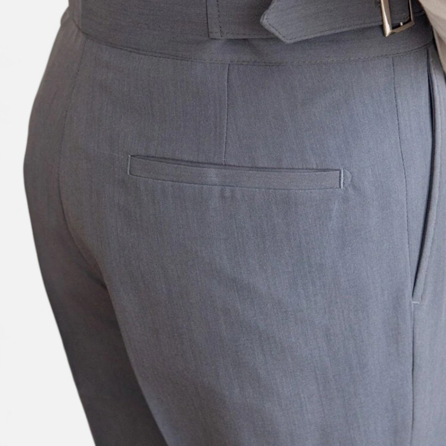 Harrington | Men’s High-Waist Trousers – Defined Structure, Timeless Elegance