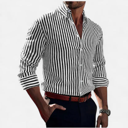 Harrington | Men’s Shirt – Structured Elegance, Timeless and Versatile