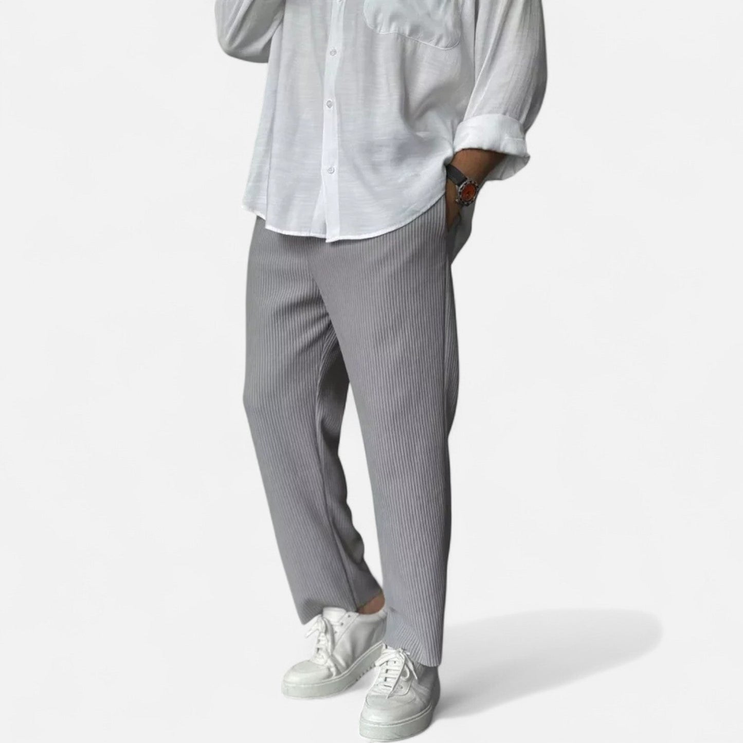 Harrington | Soft Luxury Trousers for Men – Superior Comfort, Natural Elegance