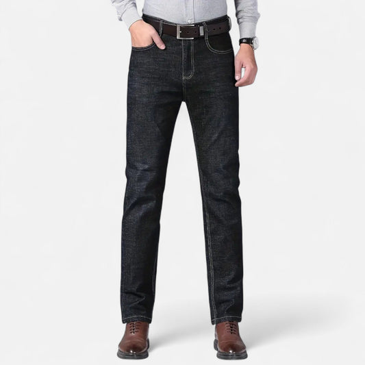 Harrington | Men’s High-Waist Faux Denim Trousers