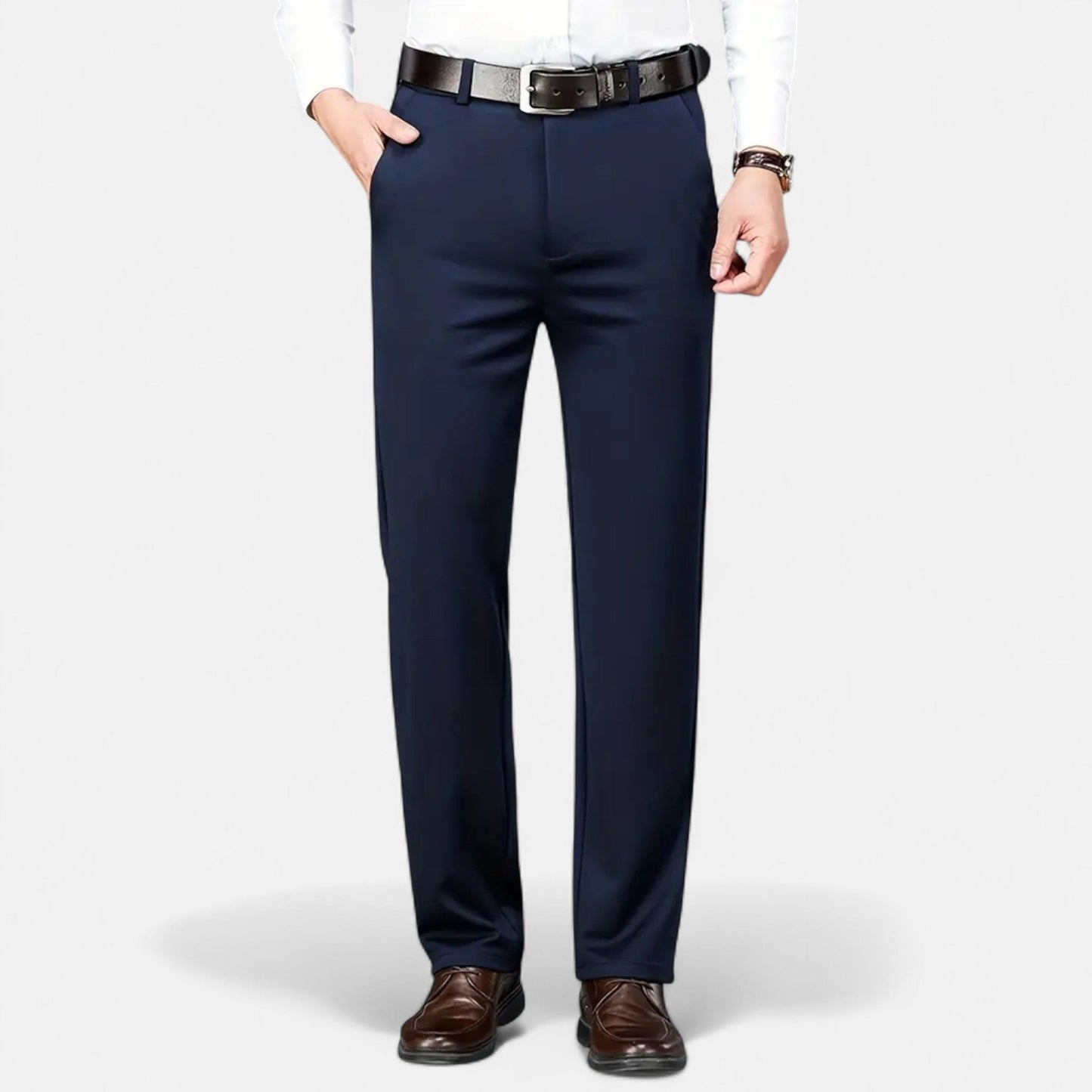 Harrington | Men’s Solid Colour Business Trousers