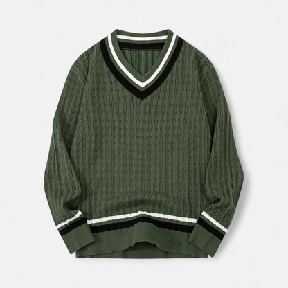 Harrington | Men’s Classic Knit V-Neck Top