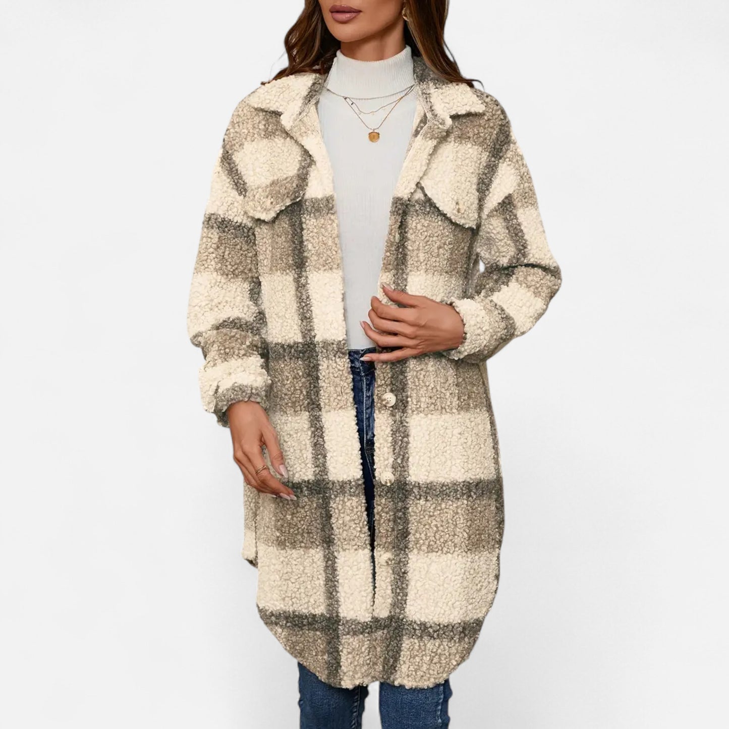 Harrington | Women’s Elegant Plaid Winter Jacket