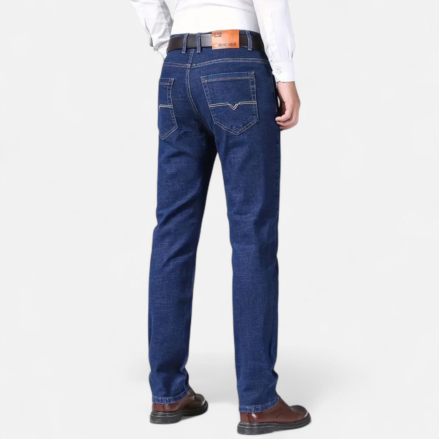 Harrington | Men’s High-Waist Faux Denim Trousers