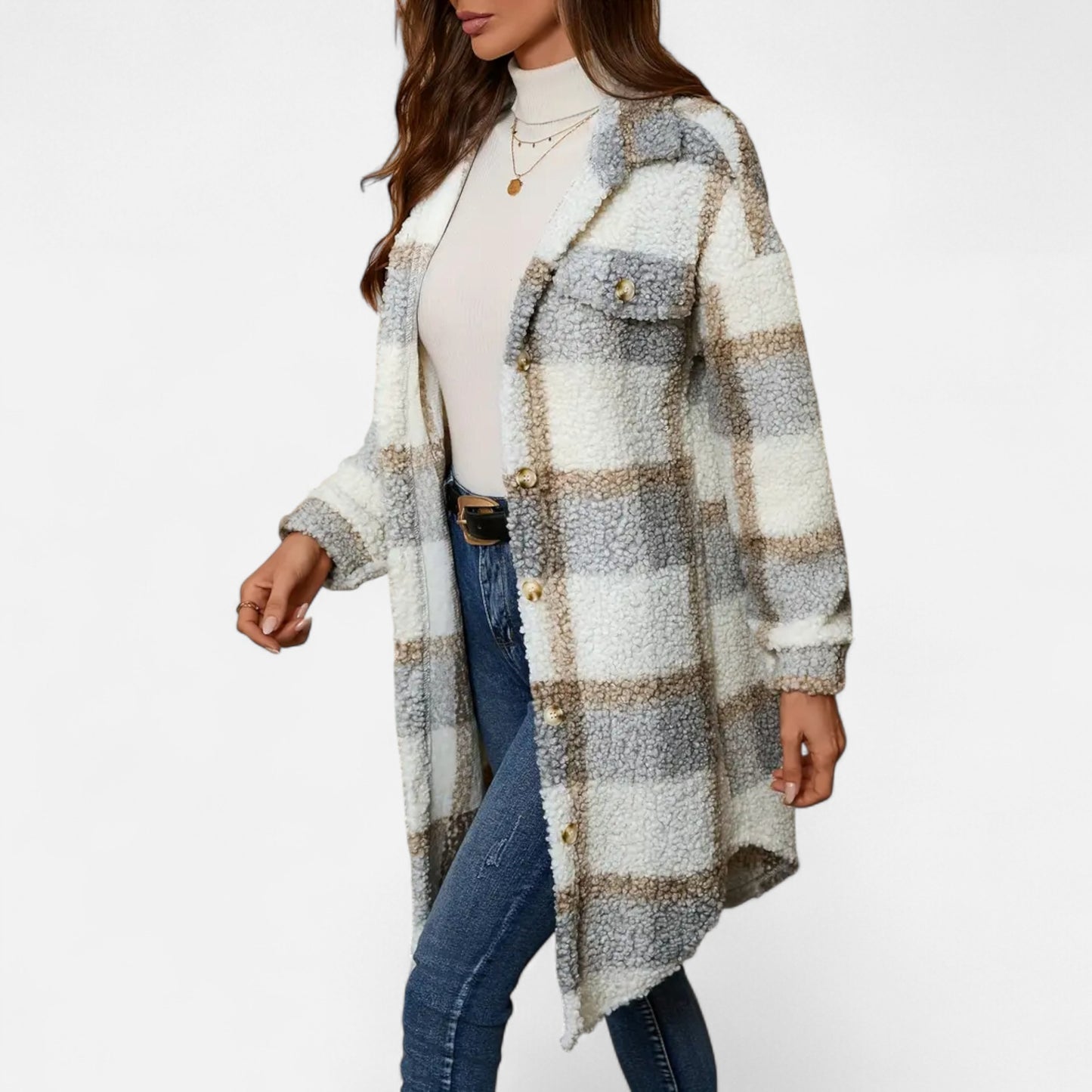 Harrington | Women’s Elegant Plaid Winter Jacket