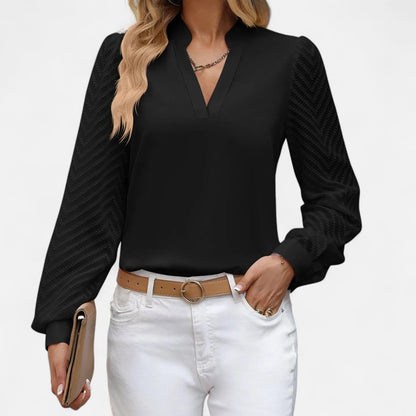 Harrington | Elegant Plain Shirt for Women – Structured Simplicity, Premium Finish