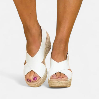 Harrington | Wedge Sandals for Women – Controlled Height, Summer Elegance
