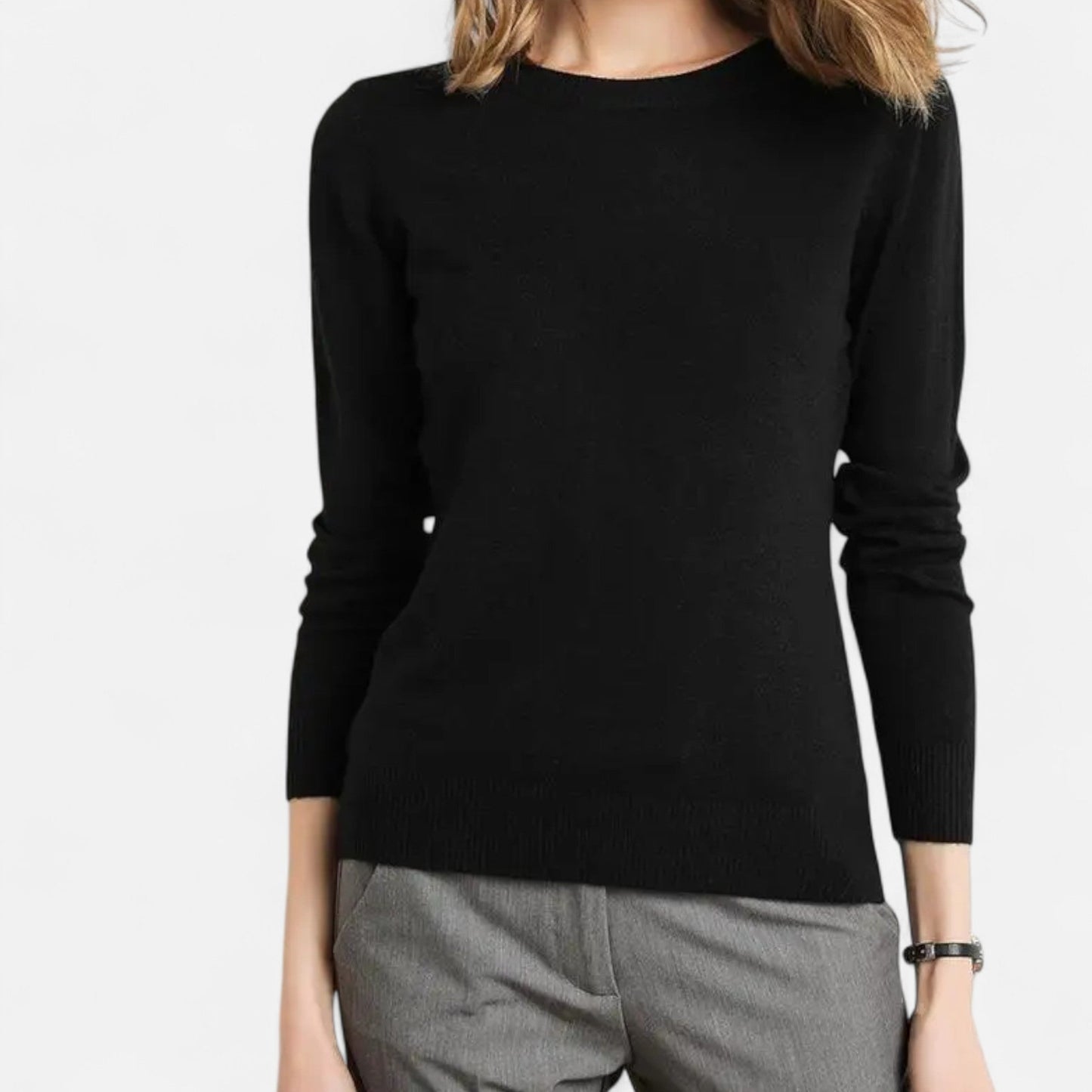 Harrington | Women’s Merino Wool O-Neck Sweater