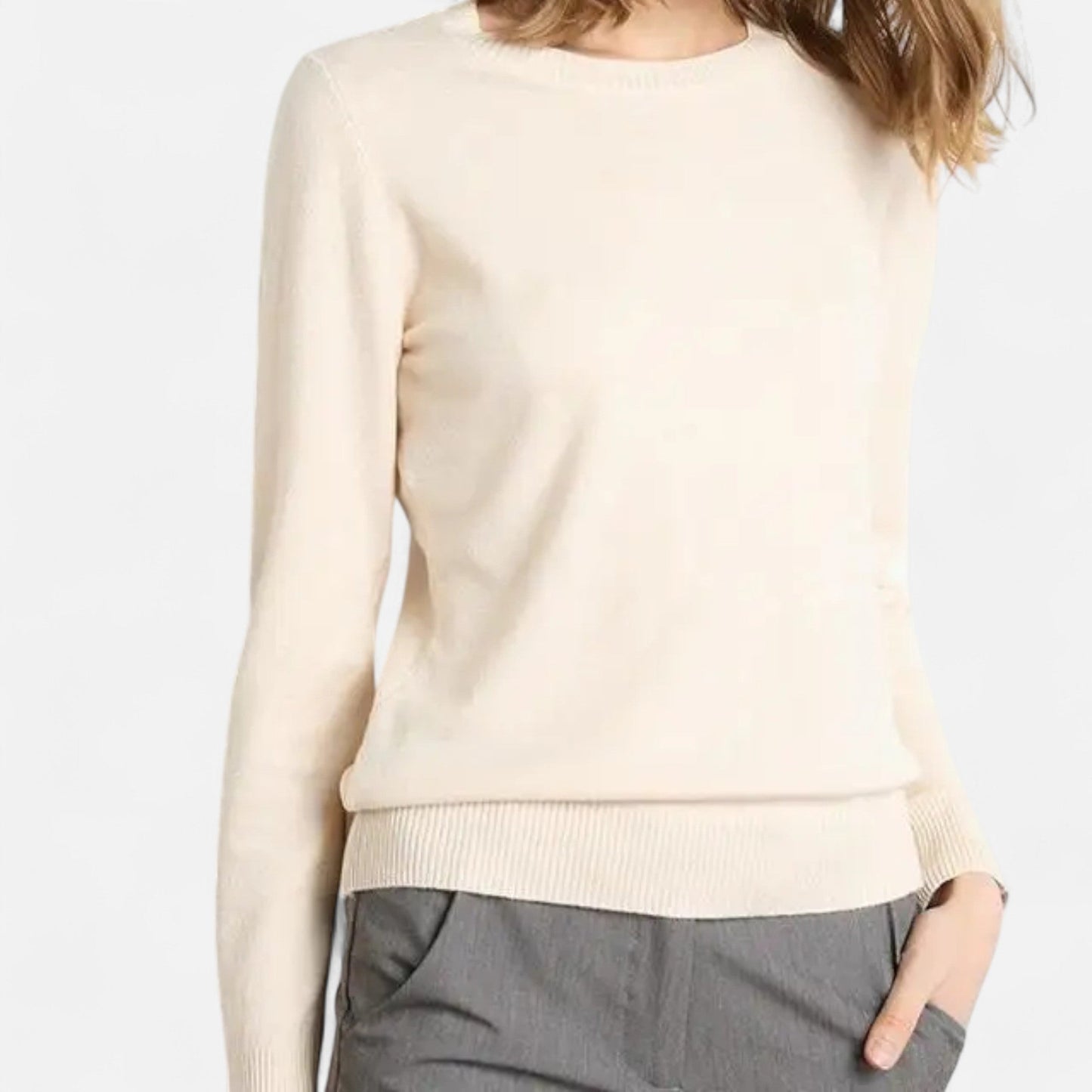 Harrington | Women’s Merino Wool O-Neck Sweater
