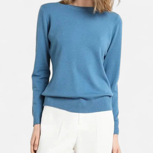 Harrington | Women’s Merino Wool O-Neck Sweater