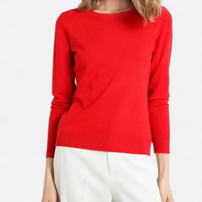 Harrington | Women’s Merino Wool O-Neck Sweater