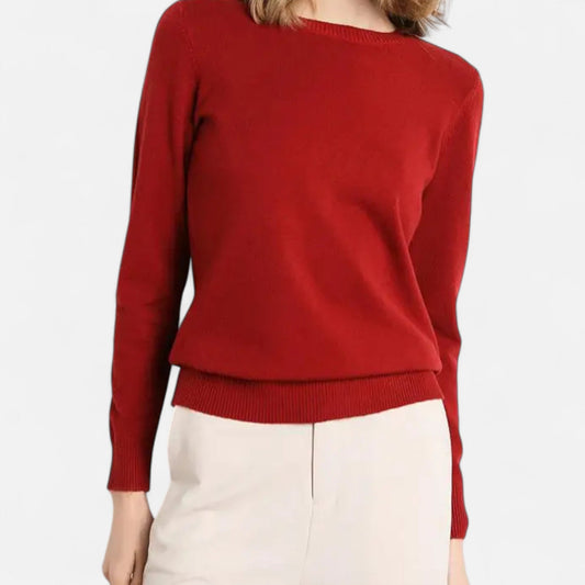 Harrington | Women’s Merino Wool O-Neck Sweater