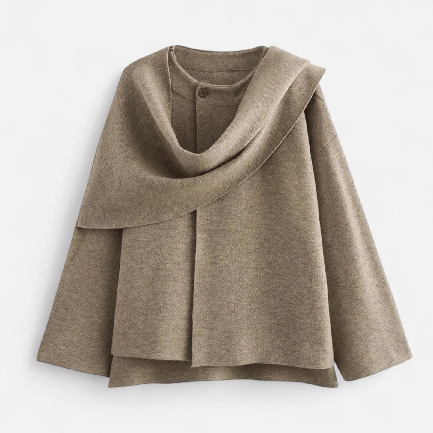 Harrington | Women’s Asymmetric Scarf Jacket