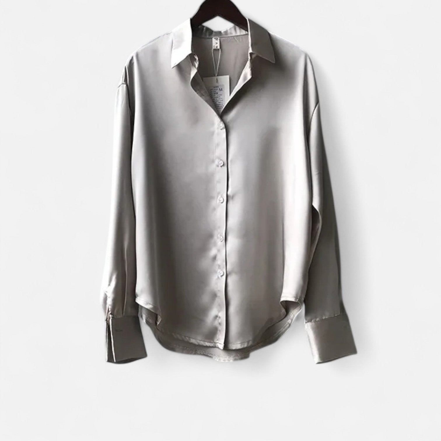 Harrington | Silk Button-Up Shirt for Women – Luxurious Fluidity, Timeless Elegance