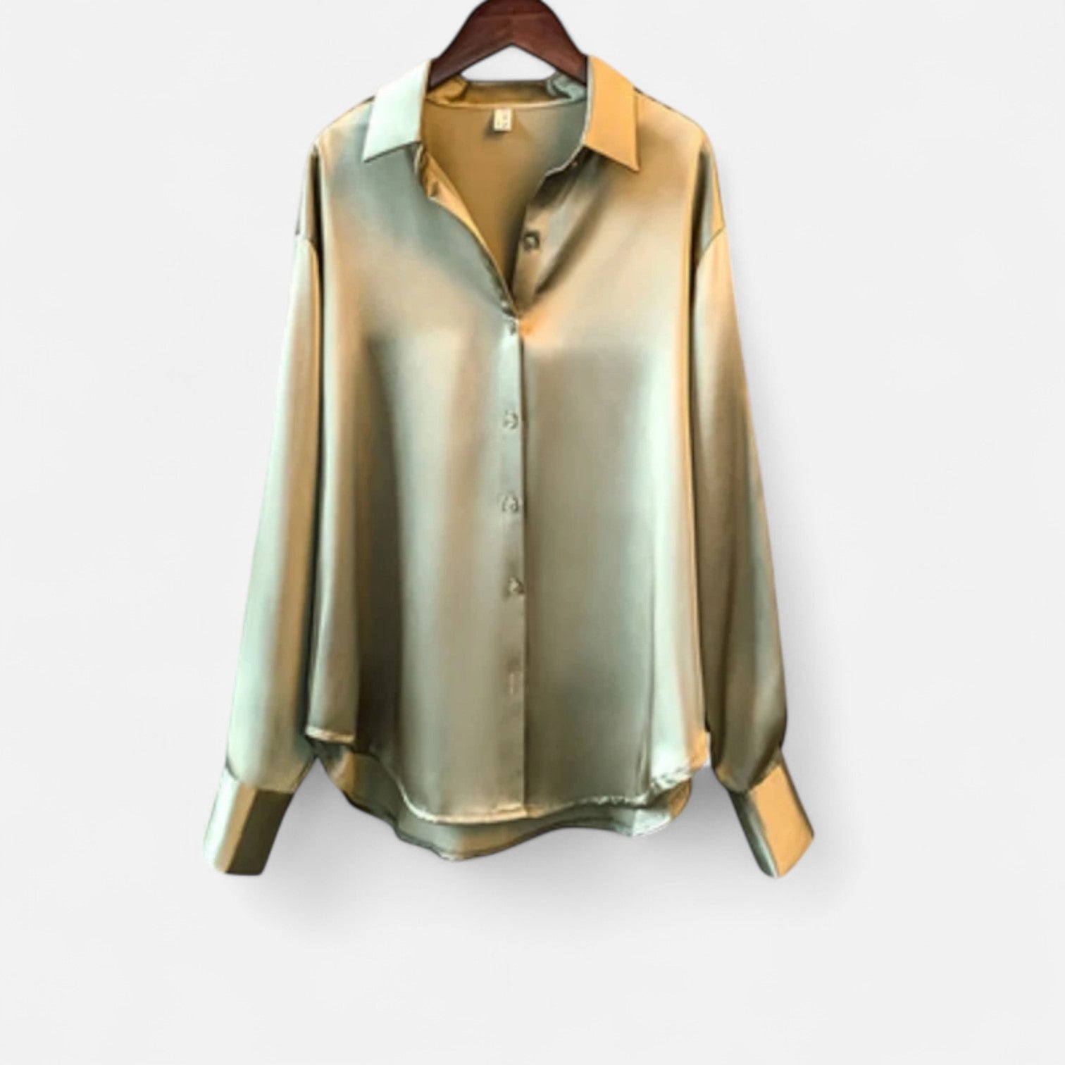 Harrington | Silk Button-Up Shirt for Women – Luxurious Fluidity, Timeless Elegance