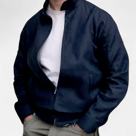 Harrington | Men’s Stand-Collar Zipper Jacket