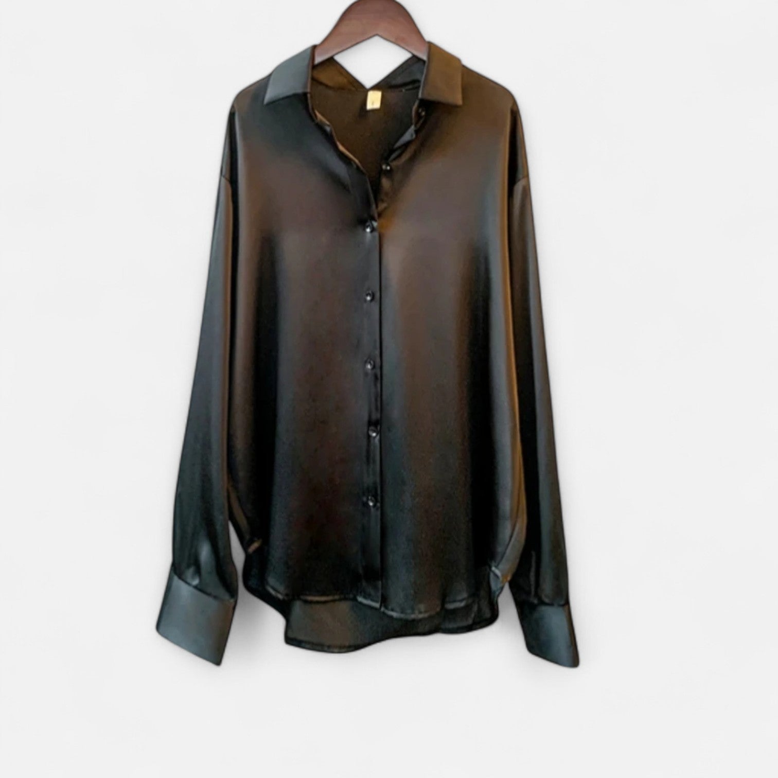 Harrington | Silk Button-Up Shirt for Women – Luxurious Fluidity, Timeless Elegance