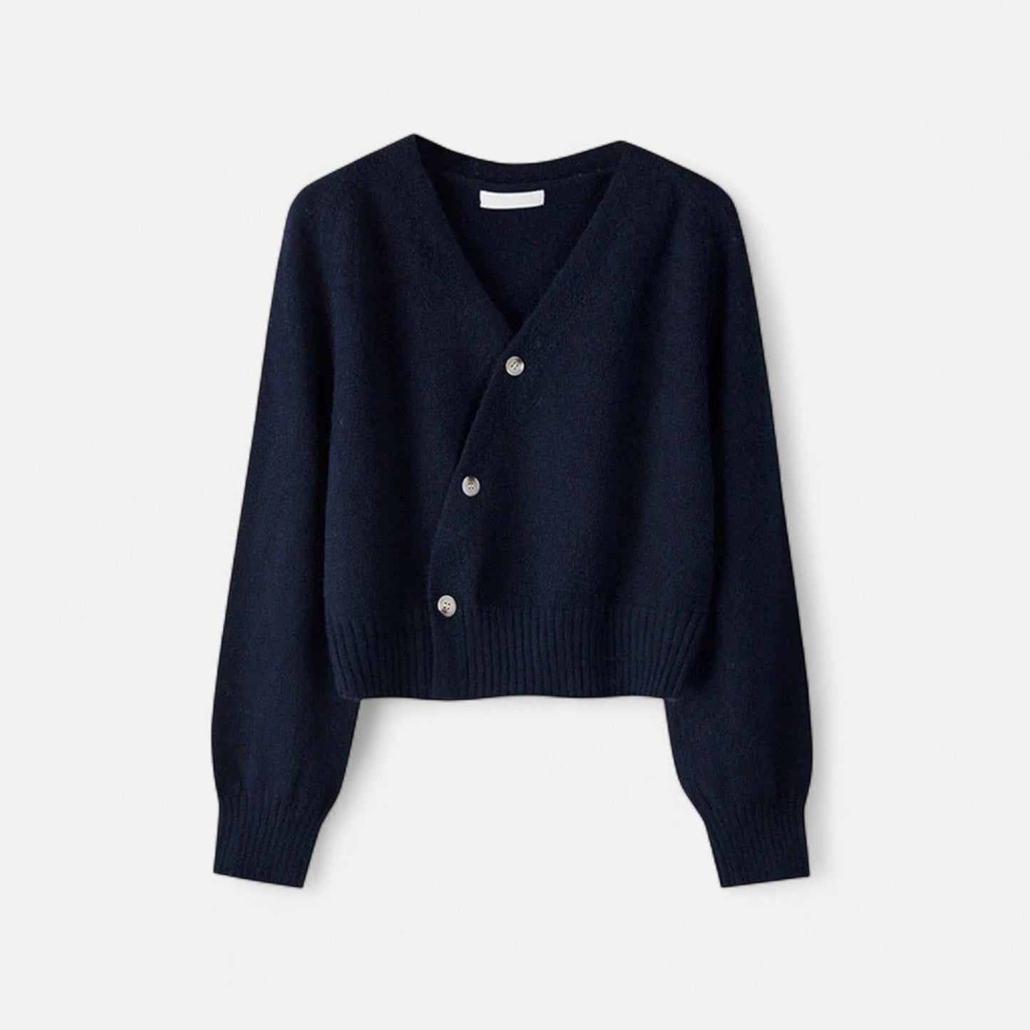 Harrington | Women’s Skew Button Knit Cardigan