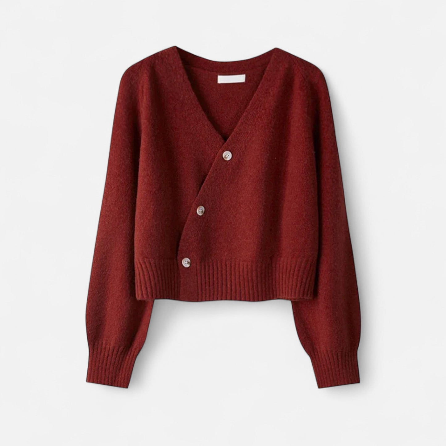 Harrington | Women’s Skew Button Knit Cardigan