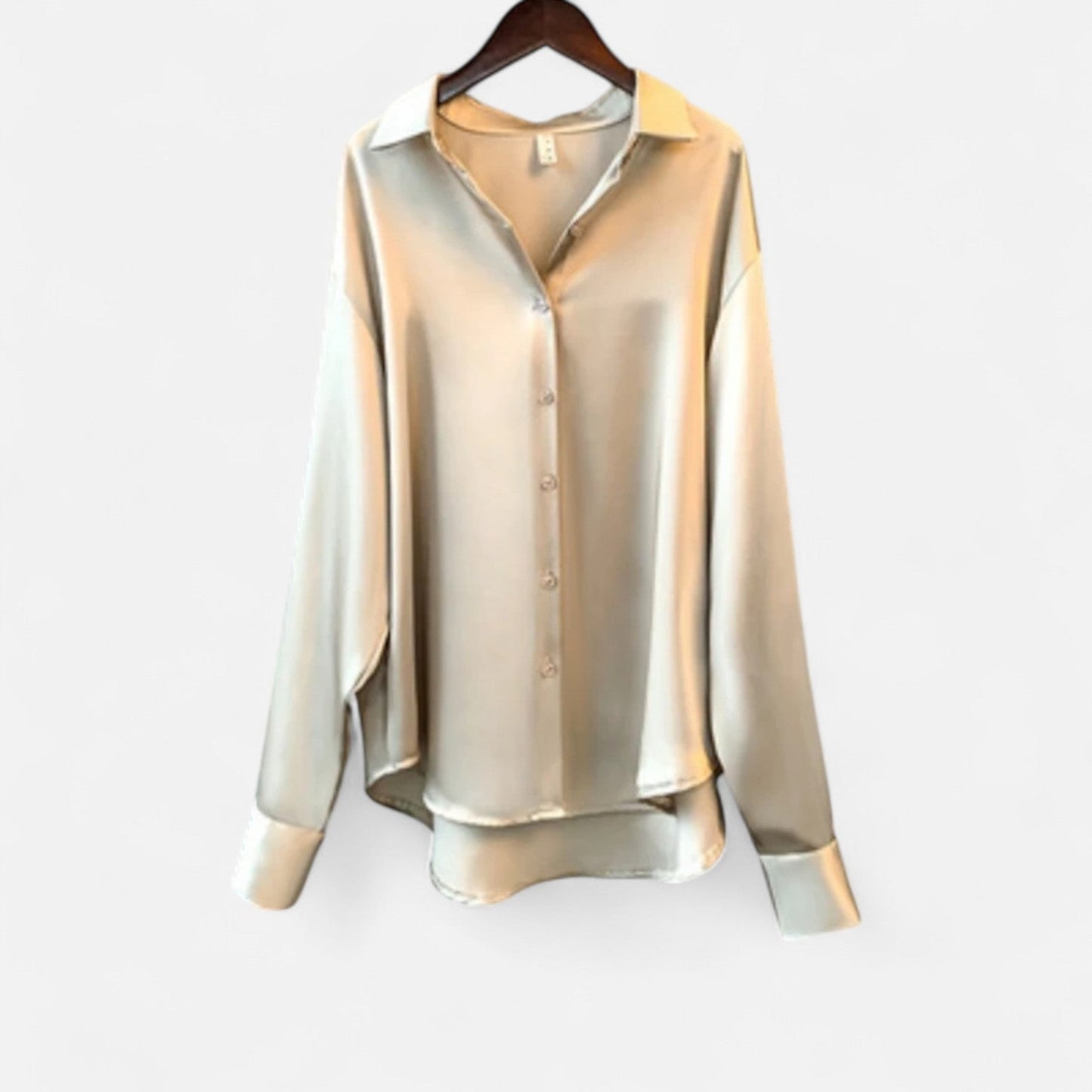 Harrington | Silk Button-Up Shirt for Women – Luxurious Fluidity, Timeless Elegance